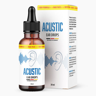 ACUSTIC EAR DROPS (30 ml) - Tägliche Pflege für deine Ohren - ApoNatura